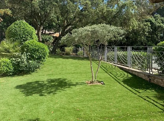 Studio En Rez-De-Jardin Arbore Avec Acces Piscine Et Clim